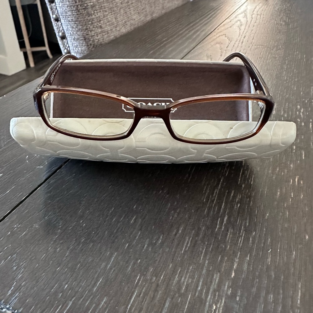Coach Brown Designer Eyewear